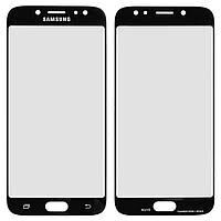 Cтекло дисплея Samsung J730F Galaxy J7 (2017) чёрное Оригинал