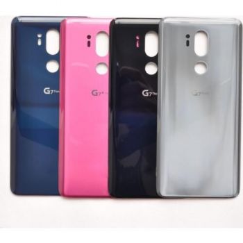 Задняя крышка LG G7 G710, G710EM ThinQ DS черная Оригинал