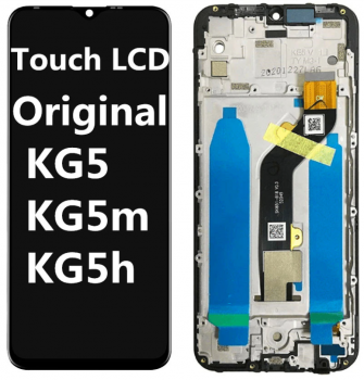 Дисплей (Экран) Tecno Spark Go 2022 KG5, KG5h, KG5m с тачскрином (сенсором) черный с рамкой Оригинал