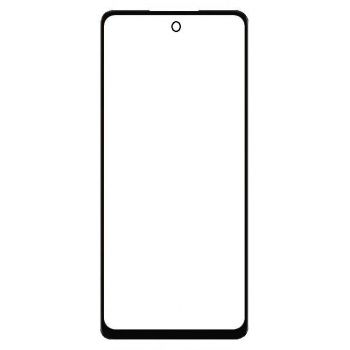 Cтекло дисплея ZTE Blade A75 4G Z2359 черное Оригинал