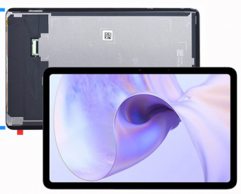 Дисплей (Экран) Oppo Pad Air OPD2102, X21N2 с тачскрином (сенсором) черный Оригинал