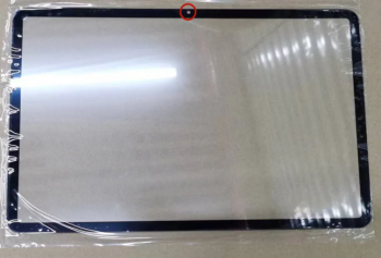 Cтекло дисплея Xiaomi Pad 6, Pad 6 Pro 23043RP34C, 23043RP34G черное Оригинал