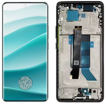 Дисплей (Экран) Xiaomi Redmi Note 14 Pro 5G 24090RA29G, Poco X7 24095PCADG с тачскрином (сенсором) черный с рамкой Оригинал