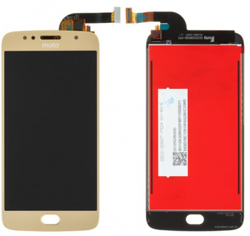 Дисплей (Экран) (LCD) Motorola XT1794 Moto G5s с сенсором золотой