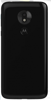 Задняя крышка Motorola XT1955-4, XT1955-7 Moto G7 Power черная