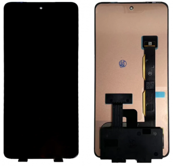 Дисплей (Экран) Motorola XT2203, XT2203-1 Edge 30 с тачскрином (сенсором) черный Оригинал