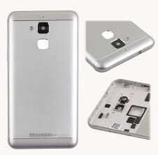 Задняя крышка Asus Zenfone 3 Max (ZC553KL) серебристая оригинал
