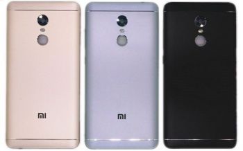 Задняя крышка Xiaomi Redmi Note 4 MediaTek чёрная