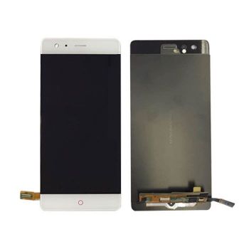 Дисплей (Экран) ZTE Nubia Z17 NX563, NX563J с тачскрином (сенсором) белый Оригинал